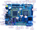 DSP2812+FPGA+NIOS+USB2.0开发板