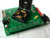 TMS320LF2406A量产型编程器(DSP2406量产型编程器、测试座)